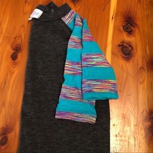 Lularoe Sloan. Rainbow sleeve